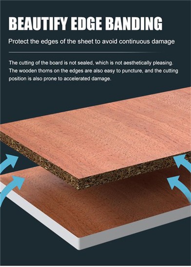 Servicio de combinación de colores personalizado para bandas de borde de PVC